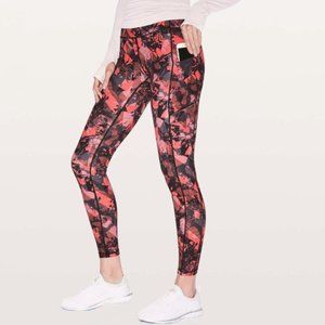 Lululemon | Speed Up Tight 28" Full On Luxtreme Translucence Alpine Size 4